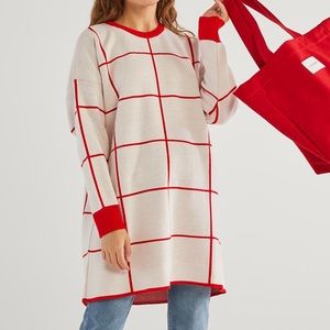 Womens knitted tunic